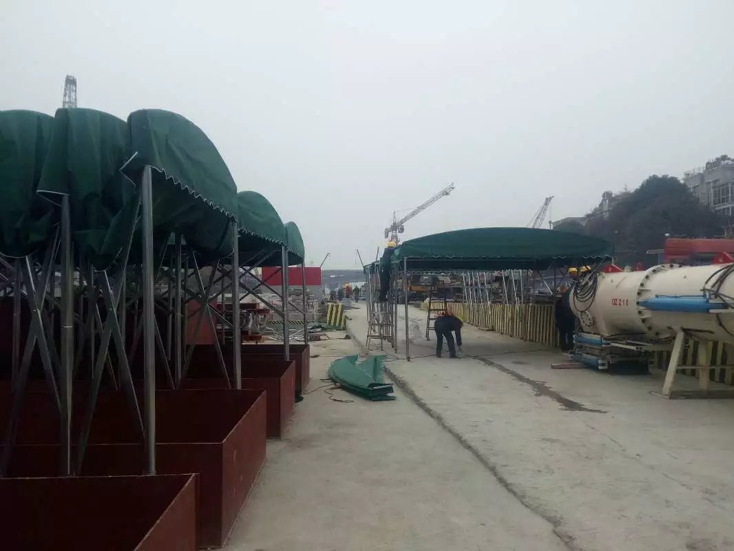 梧州长洲区梧州长洲区中铁二十一局工地移动施工棚